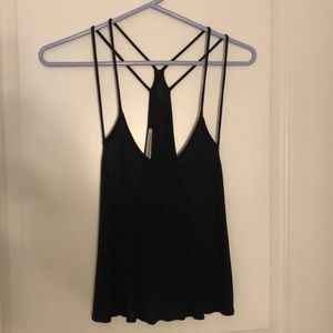 Foreign Exchange Black Tank Top! Only Worn twice!